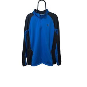 Champion men’s black & blue pullover sweater